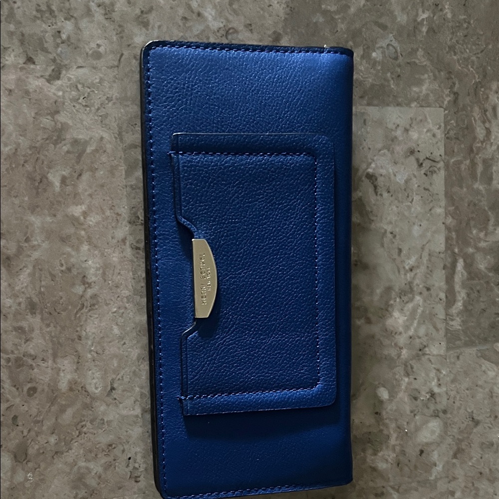Henri Bendel Blue Wallet